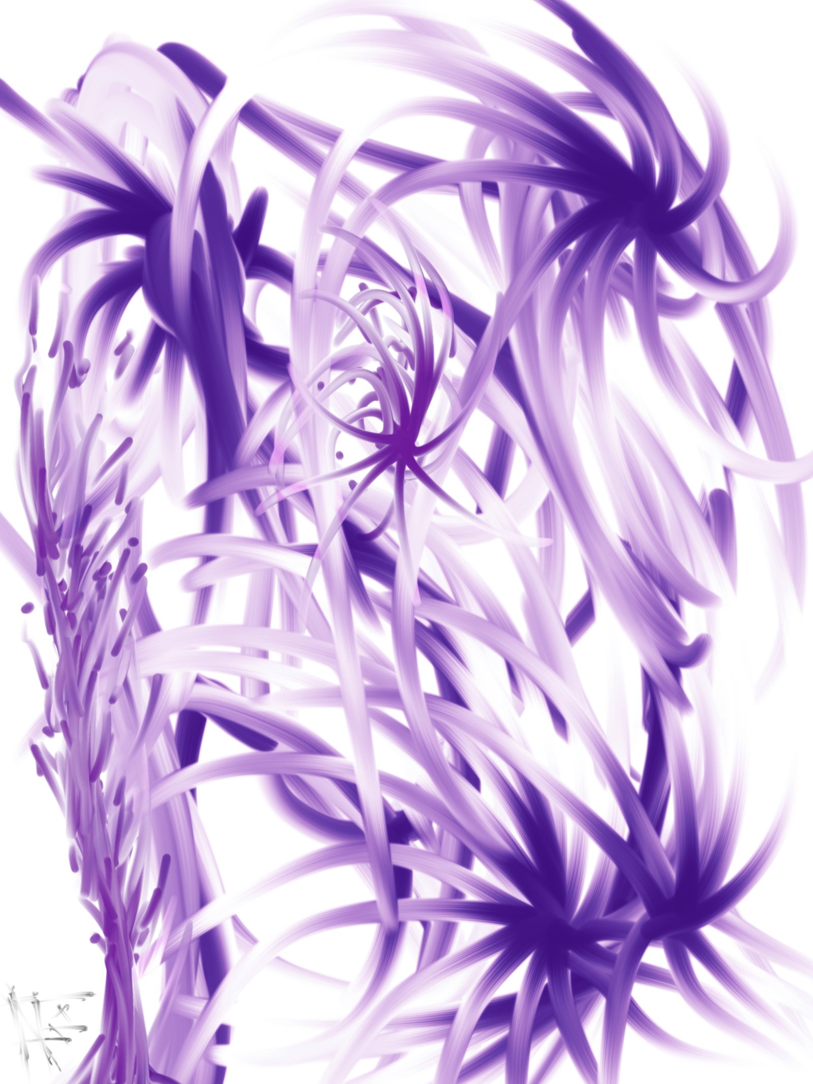 Purple Thorn by RizzLuxe